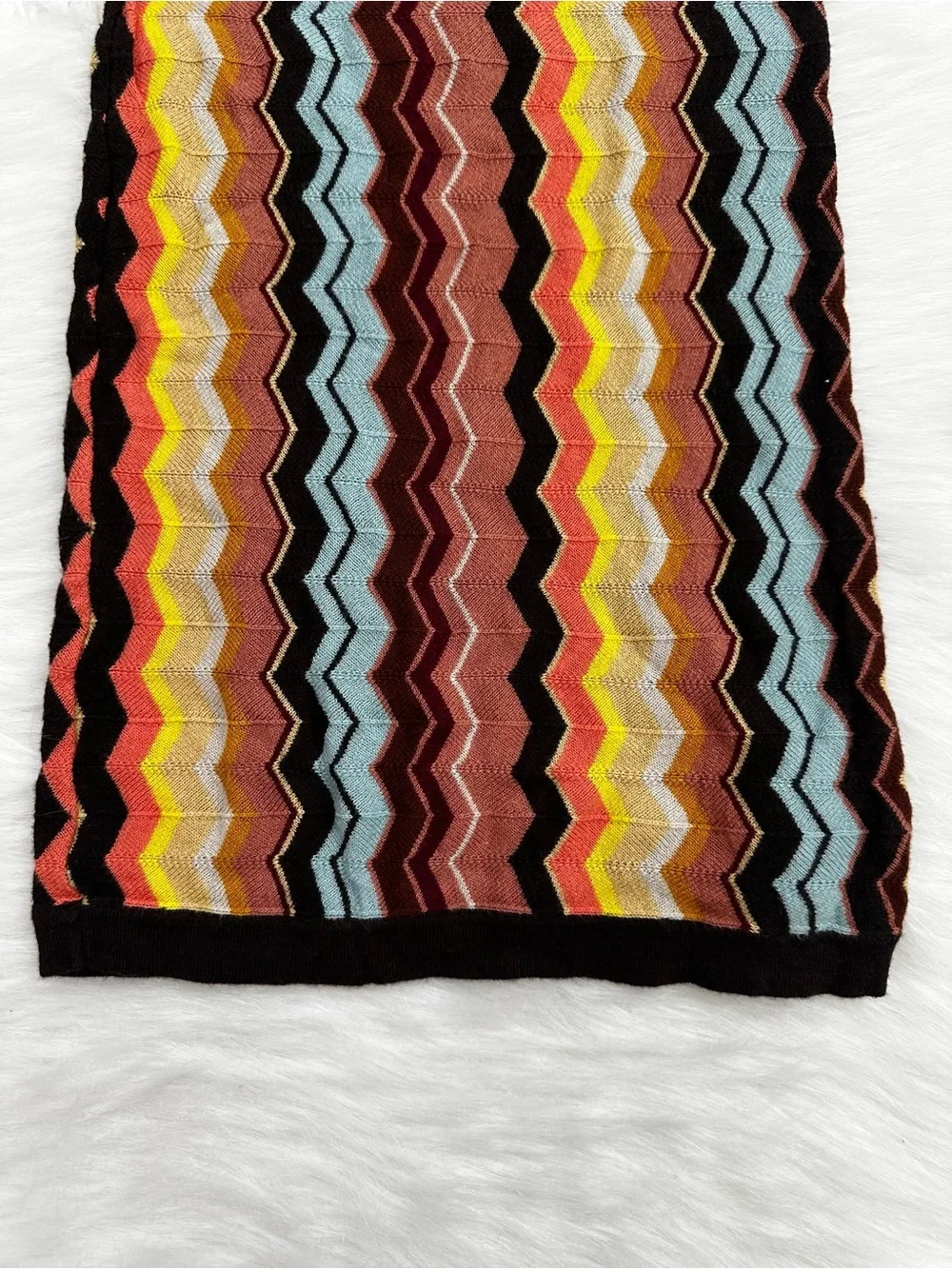 Missoni x Target Toddler Chevron Crochet Knit Shift Dress, Size XS (4T)
